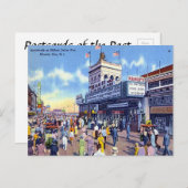 Carte postale ancienne - Atlantic City, New Jersey (Devant / Derrière)