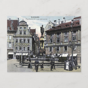 Carte postale ancienne - Augsbourg, Allemagne