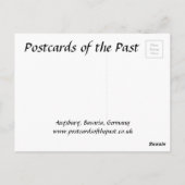 Carte postale ancienne - Augsbourg, Bavière, Allem (Dos)