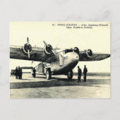 Carte postale ancienne - Avion Armstrong-Whitworth (Devant)
