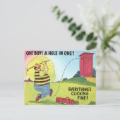 Carte Postale Ancienne - Bande Dessinée - Golf - T (Debout devant)