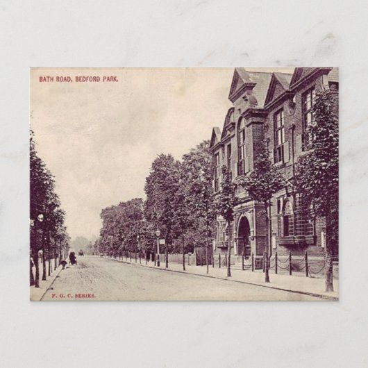 Carte postale ancienne - Bedford Park, Chiswick (Devant)