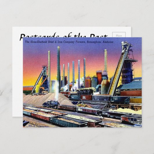 Carte postale ancienne - Birmingham, Alabama (Devant / Derrière)