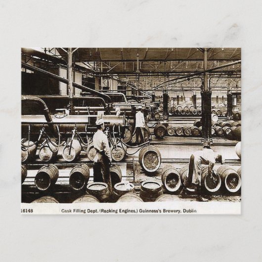 Carte postale ancienne - Brasserie Guinness, Dubli (Devant)