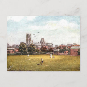 Carte postale ancienne - Cathédrale d'Ely, Cambrid