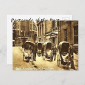 Carte postale ancienne - Chaises de bain, Bath (Devant / Derrière)