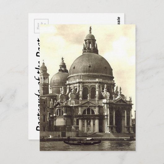 Carte postale ancienne - Chiesa della Salute, Vene (Devant / Derrière)