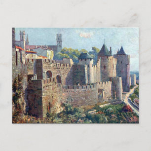 Carte postale ancienne - Cité de Carcassonne, Aude