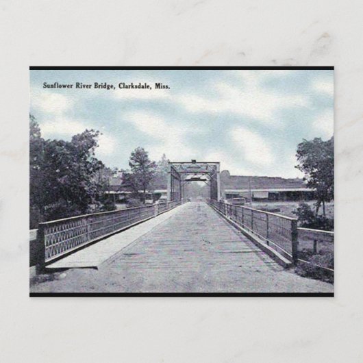 Carte postale ancienne - Clarksdale, Mississippi (Devant)