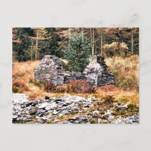 CARTE POSTALE ANCIENNE COTTAGE BIEN-ÊTRE (Devant)