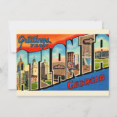 Carte postale ancienne d'Atlanta Géorgie (Devant)