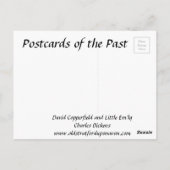 Carte postale ancienne, David Copperfield par Char (Dos)