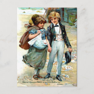 Carte postale ancienne, David Copperfield par Char