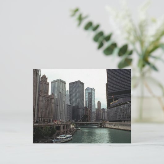 Carte postale ancienne de Chicago Ancien emplaceme (Debout devant)