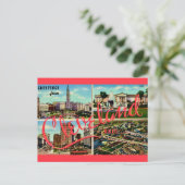 Carte postale ancienne de Cleveland OH (Debout devant)