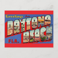 Carte postale ancienne de Daytona Beach
