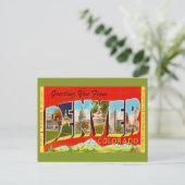 Carte postale ancienne de Denver Colorado (Debout devant)