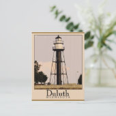 Carte postale ancienne de Duluth Minnesota (Debout devant)