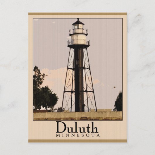 Carte postale ancienne de Duluth Minnesota (Devant)