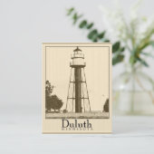 Carte postale ancienne de Duluth Minnesota (Debout devant)