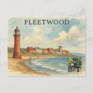 Carte postale ancienne de Fleetwood Lancashire