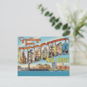 Carte postale ancienne de Hoboken NJ (Debout devant)