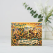Carte postale ancienne de Kansas (Debout devant)