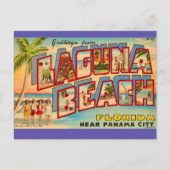 Carte postale ancienne de Laguna Beach FL (Devant)