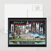 Carte postale ancienne de Louisiane (Devant / Derrière)