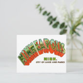 Carte postale ancienne de Minneapolis (Debout devant)