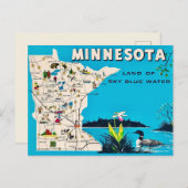 Carte postale ancienne de Minnesota (Devant / Derrière)