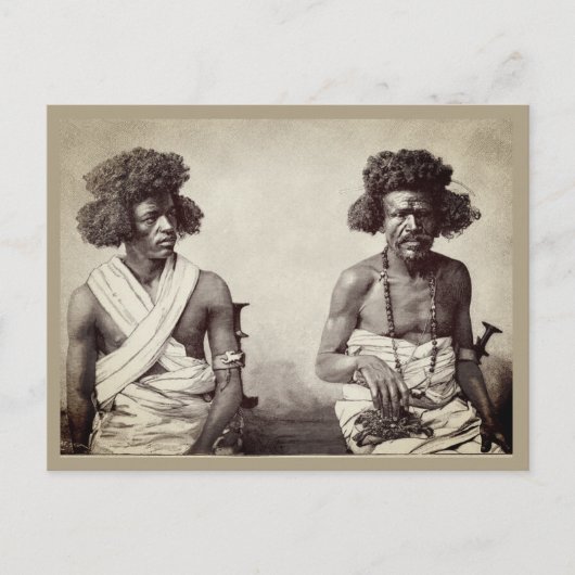 Carte postale ancienne de mode capillaire pour hom (Devant)