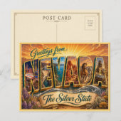 Carte postale ancienne de Nevada (Devant / Derrière)