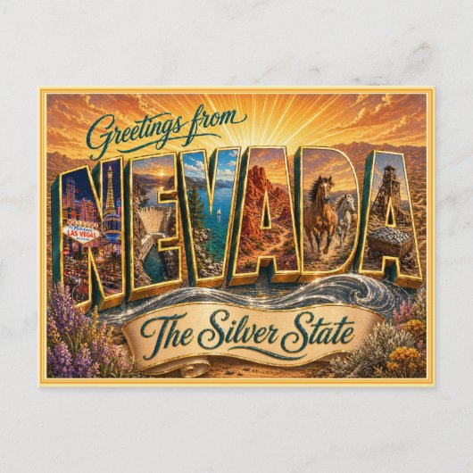 Carte postale ancienne de Nevada (Devant)