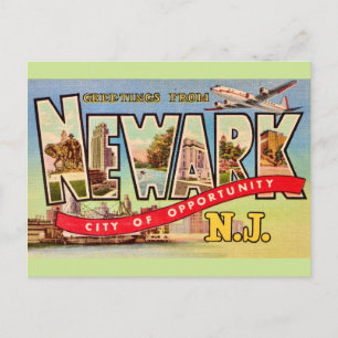 Carte postale ancienne de Newark NJ