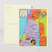 Carte postale ancienne de Palestine (Devant / Derrière)