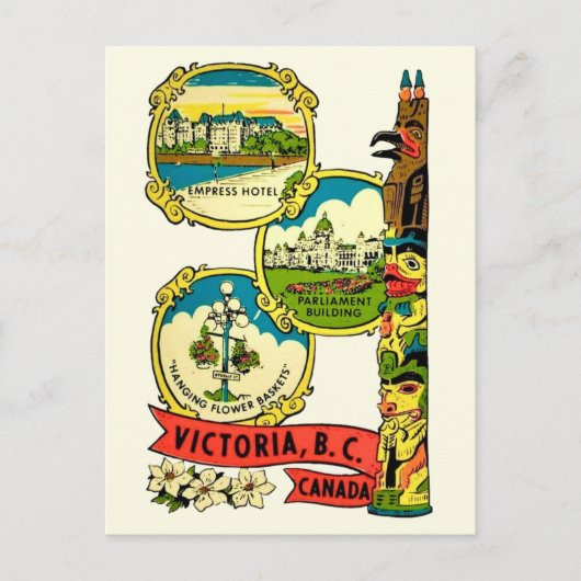 Carte postale ancienne de Victoria BC (Devant)