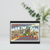 Carte postale ancienne d'Hollywood (Debout devant)