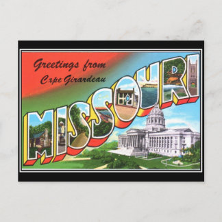 Carte postale ancienne du Missouri