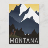 Carte postale ancienne du Montana (Devant)