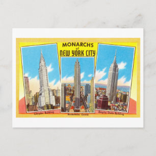 Carte postale ancienne d'un gratte-ciel de New Yor