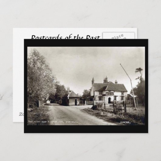 Carte postale ancienne - Enfield, Londres (Devant / Derrière)