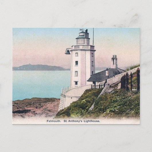 Carte postale ancienne - Falmouth, Cornouailles (Devant)