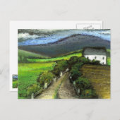 Carte Postale Ancienne ferme irlandaise (Devant / Derrière)