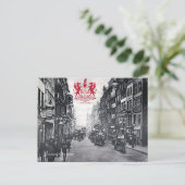Carte postale ancienne - Fleet Street, Londres (Debout devant)