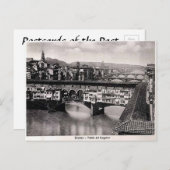Carte postale ancienne - Florence (Firenze), Itali (Devant / Derrière)