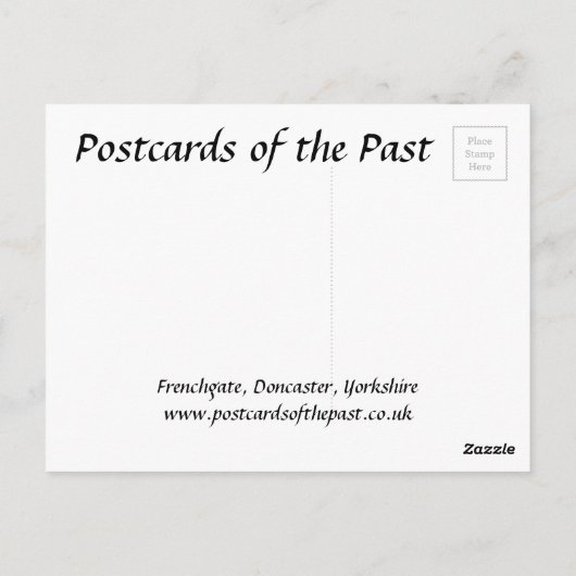 Carte postale ancienne - Frenchgate, Doncaster, Yo (Dos)