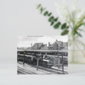 Carte postale ancienne - Gare de Guildford (Debout devant)