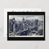 Carte postale ancienne, Gdansk/Danzig - Langebruck (Devant / Derrière)