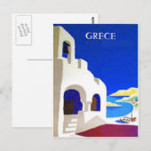 carte postale ancienne grèce (Devant / Derrière)